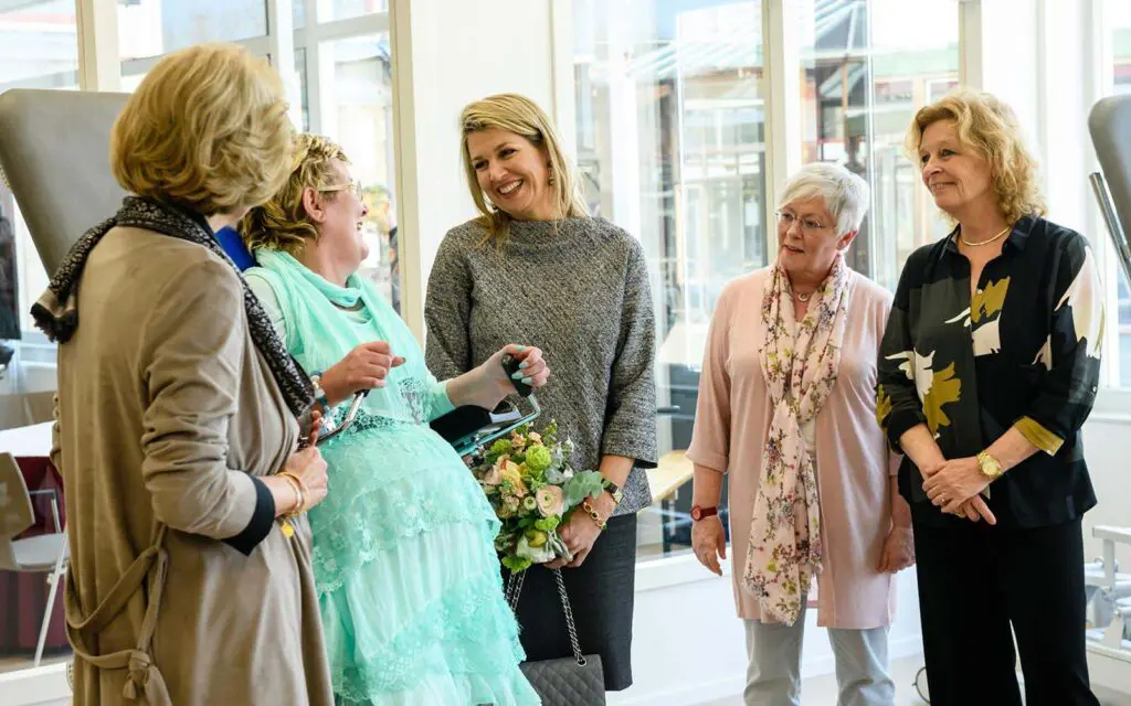 Koningin Máxima bezoekt internationaal MSIF-congres