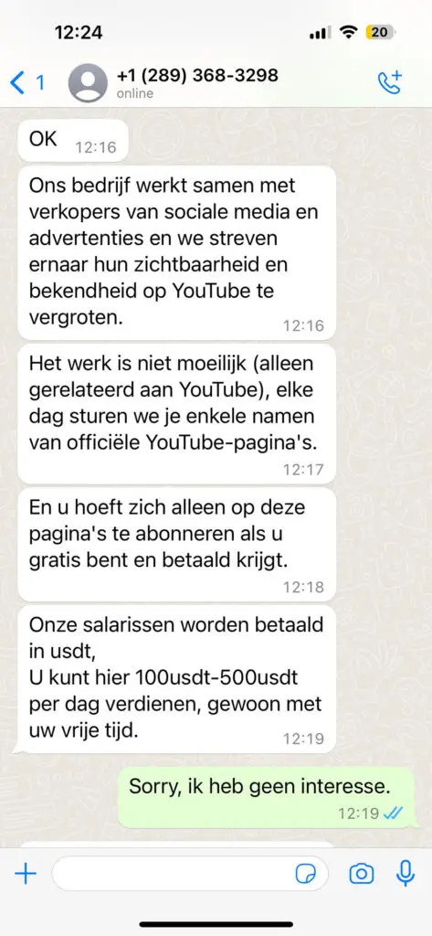 Valse Berichten WhatsApp 02