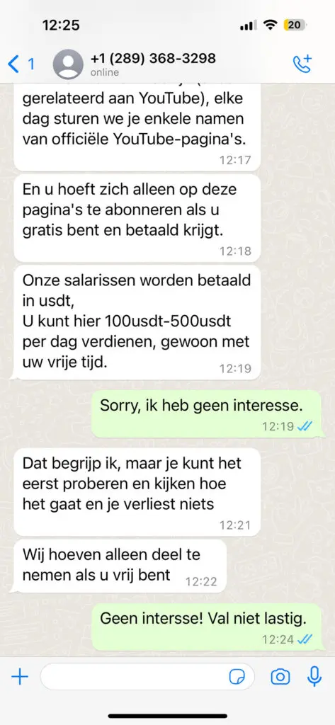 Valse Berichten WhatsApp 03