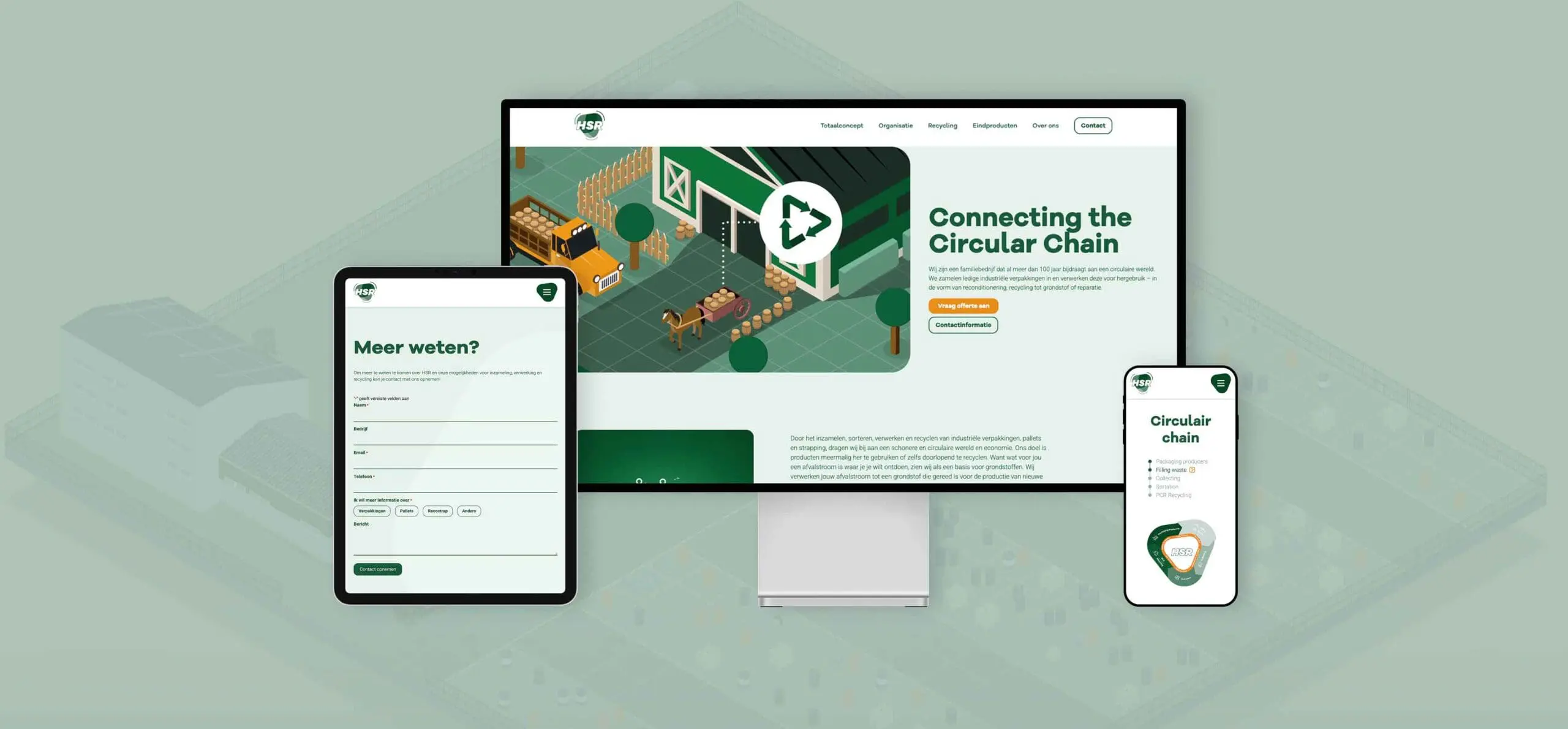Nieuwe interactieve website voor HSR