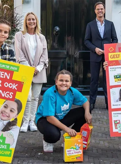 Goede doelen marketing Kinderpostzegels