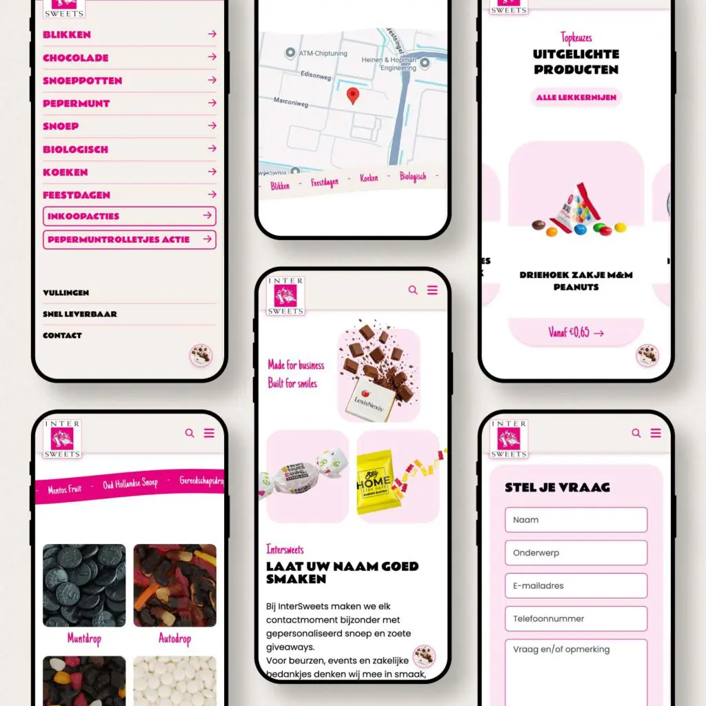 Intersweets Mobiel