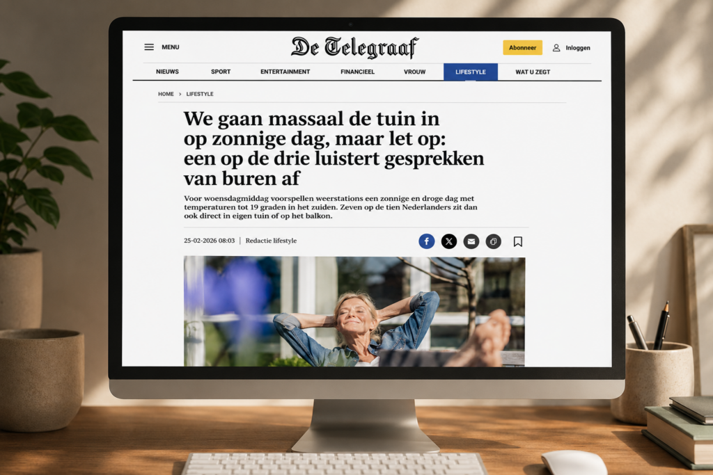 Exterio Publicatie Telegraaf