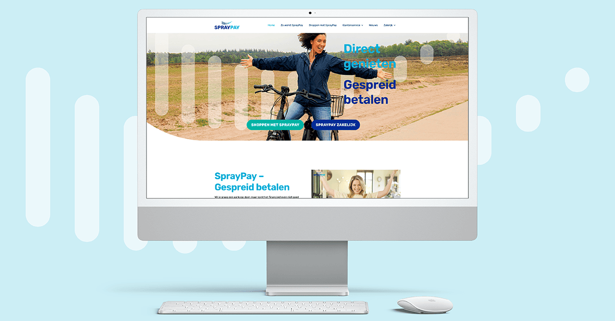 220628 SprayPay Website IMac Mockup LinkedIn