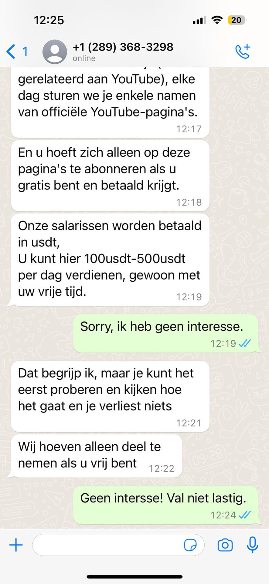 Valse Berichten WhatsApp 03
