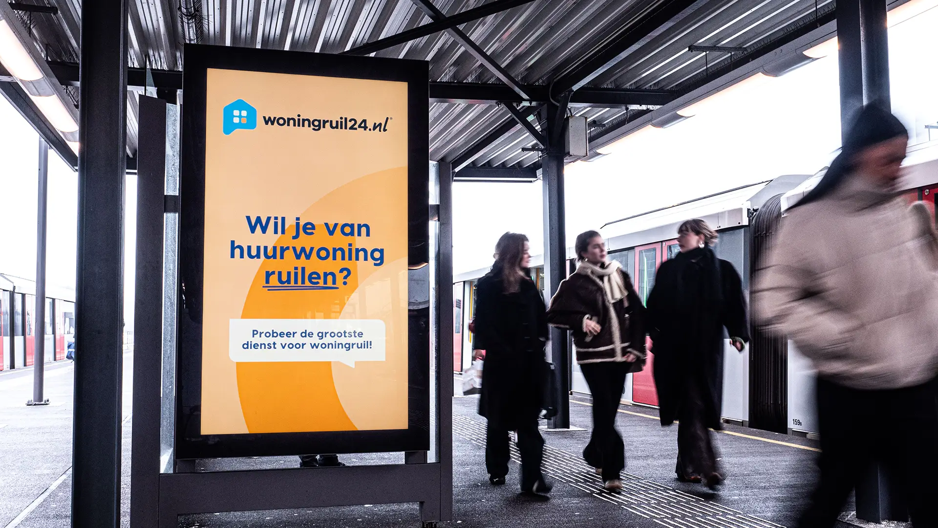 Out of home campagne Woningruil24