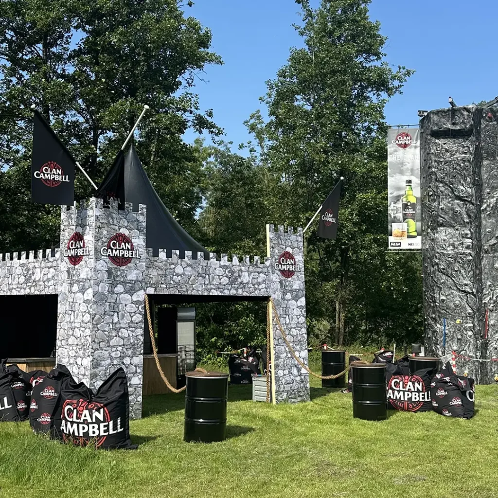 Clan Campbell een avontuurlijke en opvallende activatie