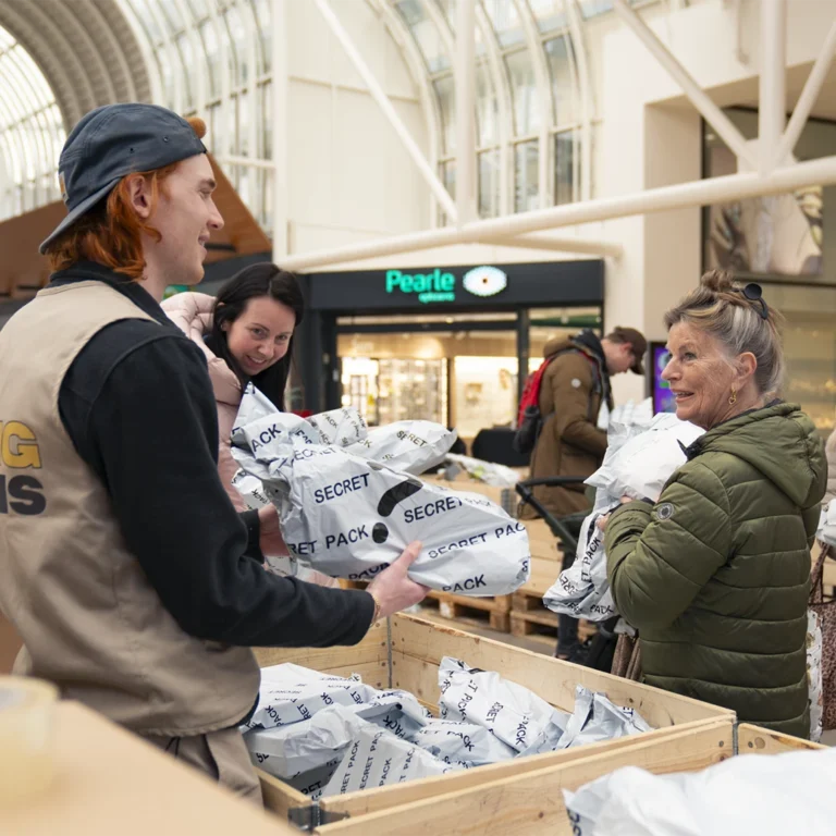 King Colis zichtbaar tegen verspilling