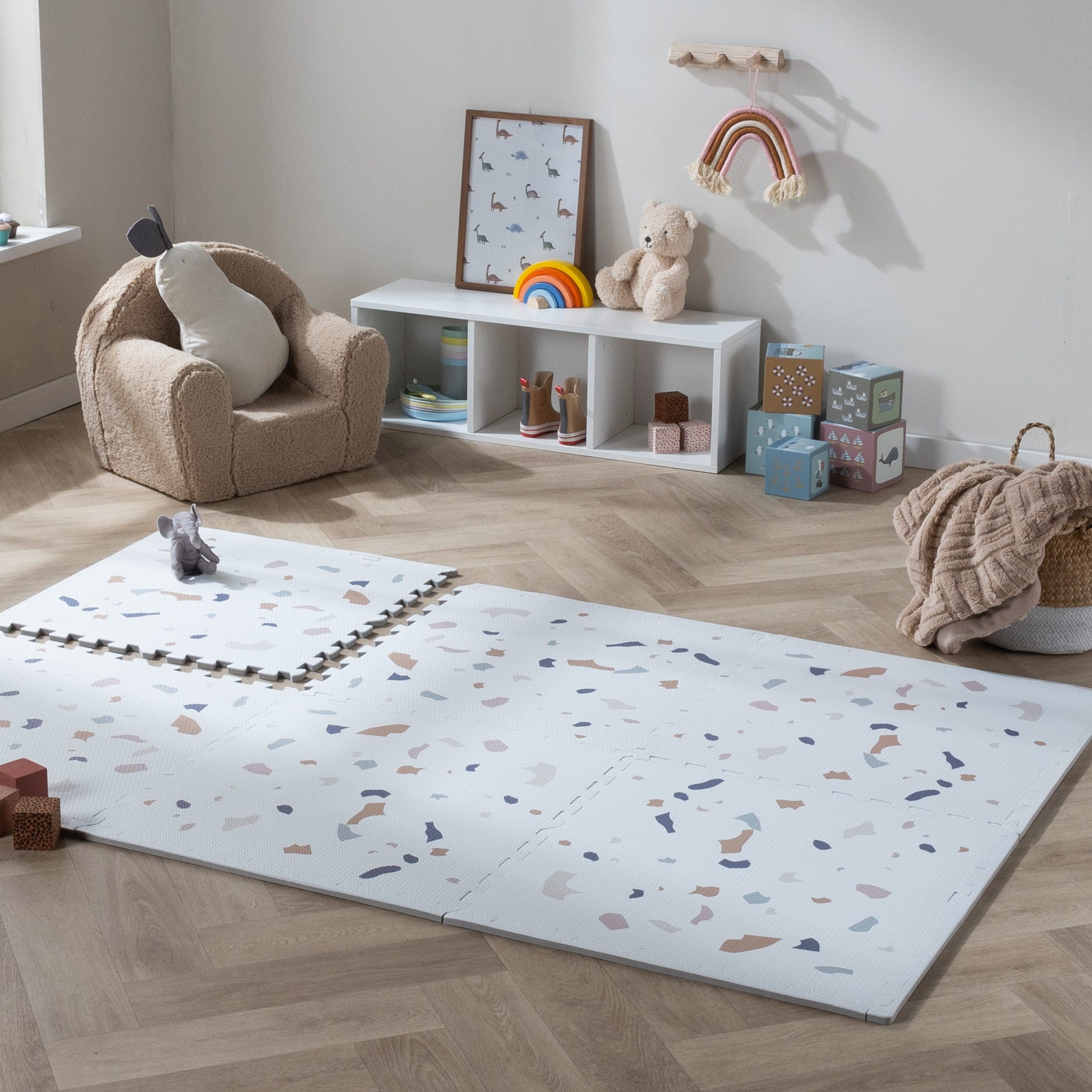 Foam Puzzelmat Alfie Confetti Multicolor 11