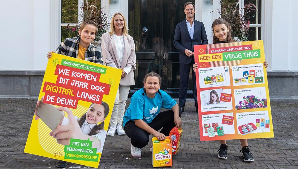 Goede doelen marketing Kinderpostzegels